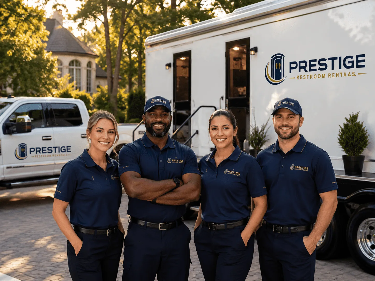 Trusted Luxury Portable Restrooms company in Benton, KY